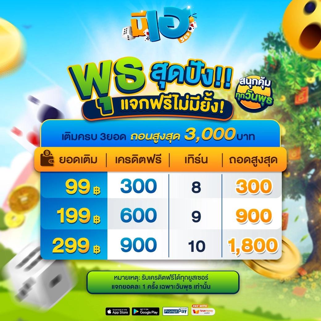 แจกโค้ดเครดิตฟรีล่าสุด รับง่าย แจกหนัก พร้อมบริการทันใจ